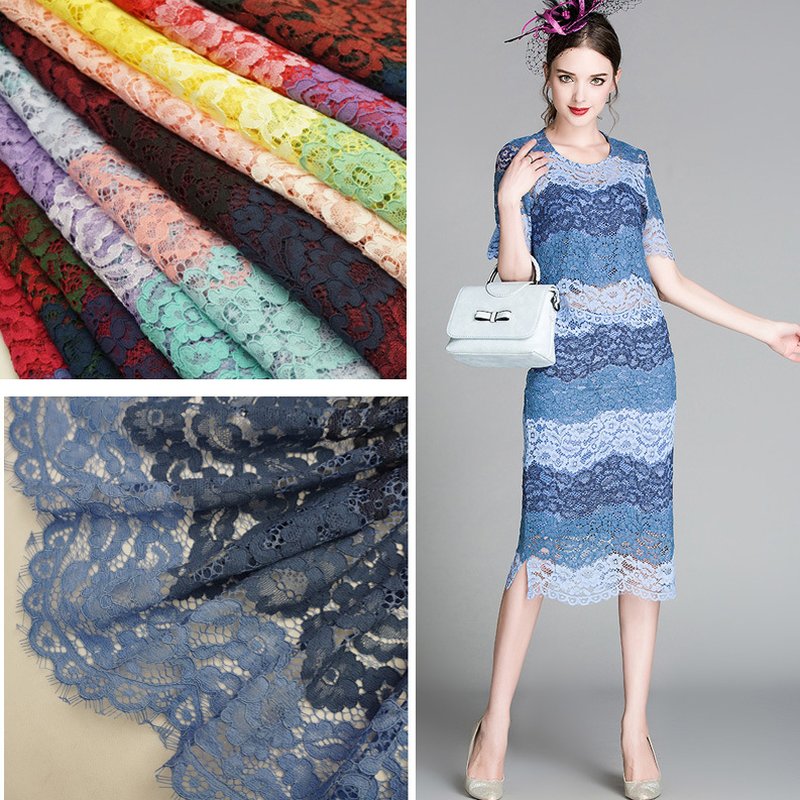 Lace Fabric Eyelash for Women's Wear Wholesale Supplier 9